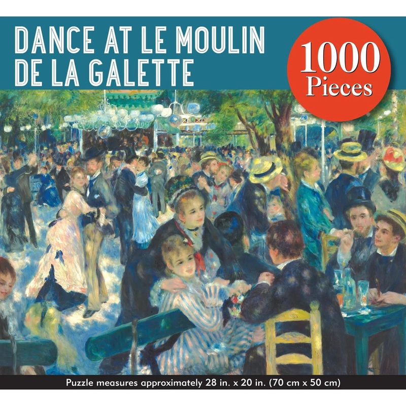 1000pc Dance at Le Moulin De la Galette Jigsaw Puzzle