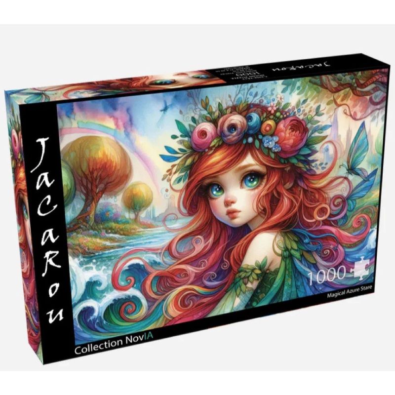 1000pc Magical Azure Stare Jigsaw Puzzle