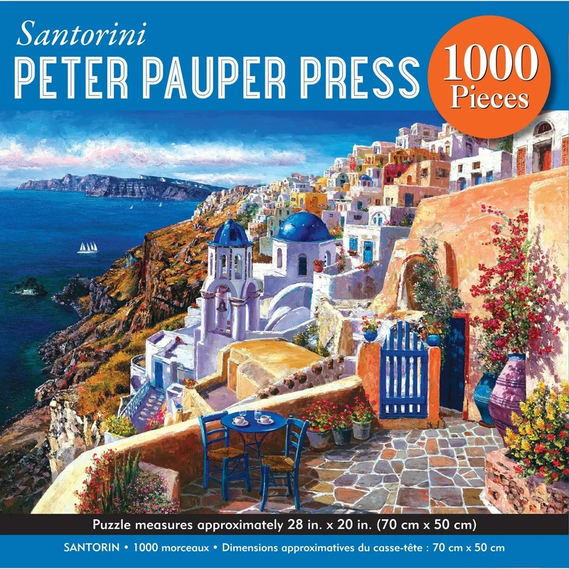 1000pc Santorini Jigsaw Puzzle