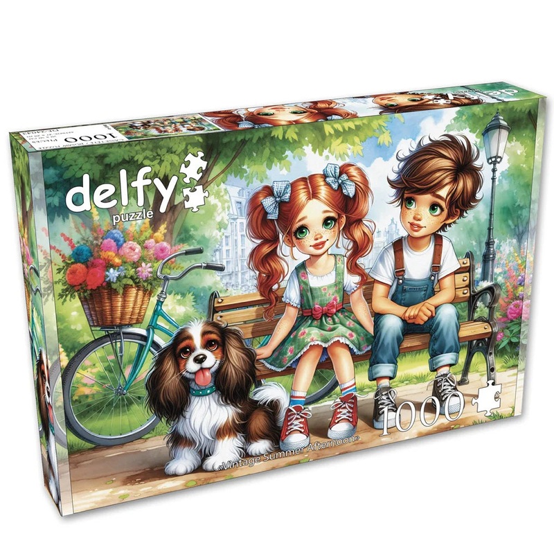 1000pc Vintage Summer Afternoon Jigsaw Puzzle