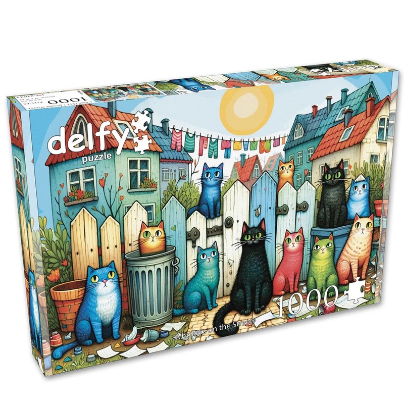 1000pc Whiskers On The Street Jigsaw Puzzle