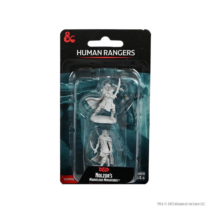 D&D Nolzur’s Marvelous Miniatures: Human Rangers