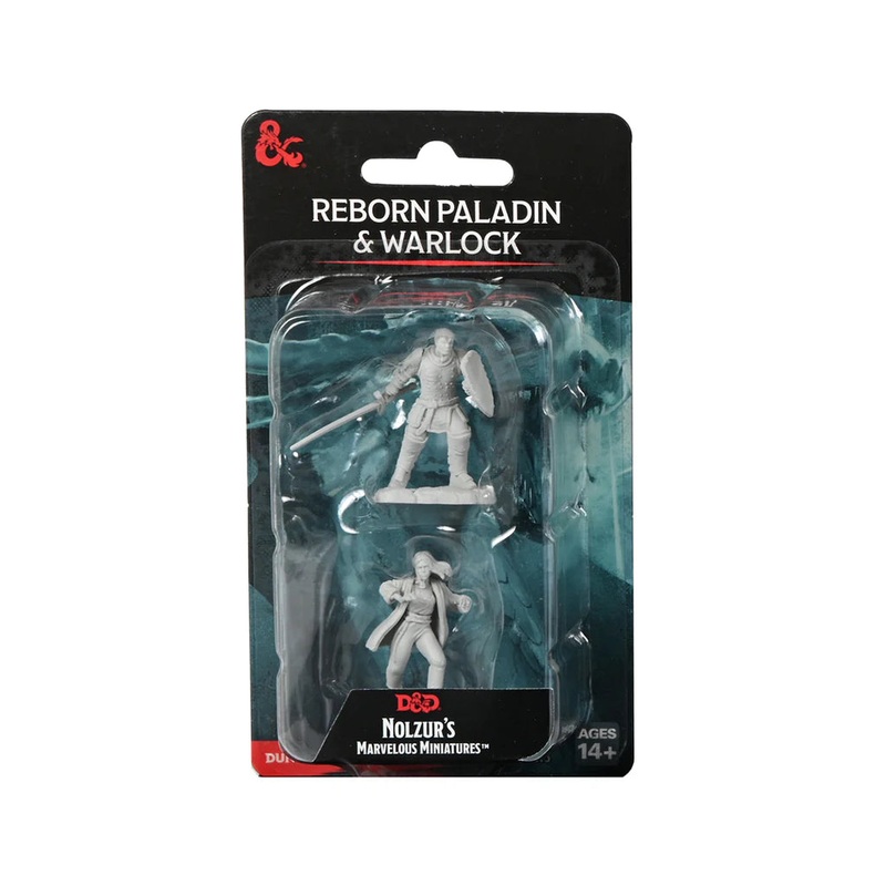 D&D Nolzur’s Marvelous Miniatures: Reborn Paladin & Reborn Warlock
