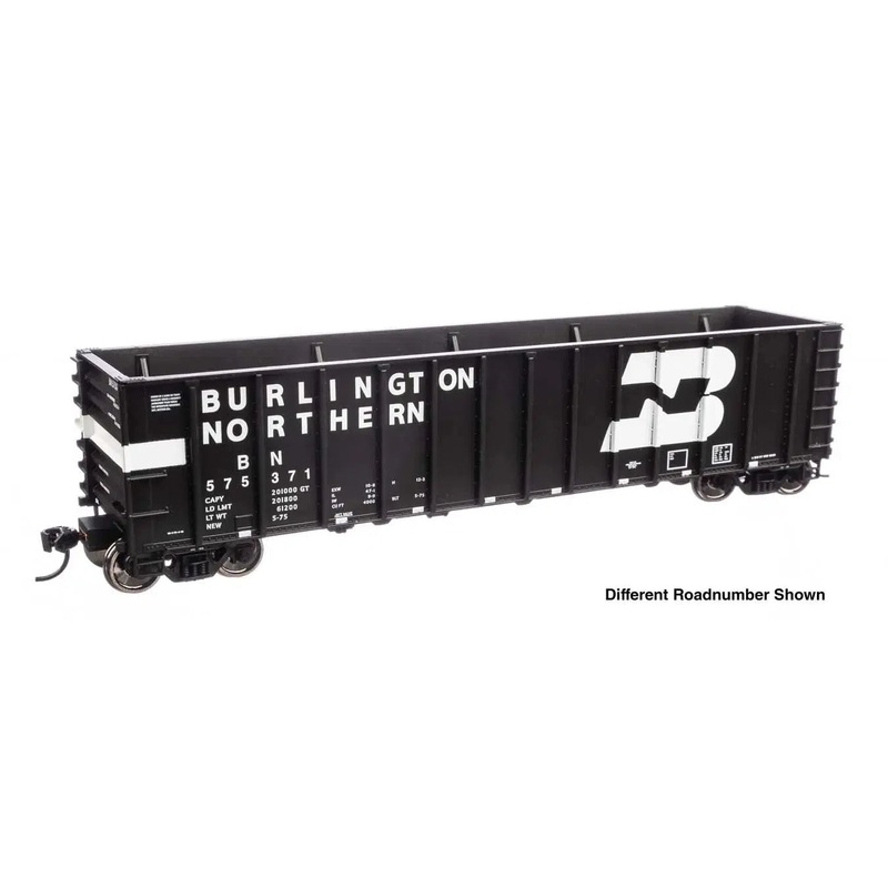 HO 50′ PS 4000 Cu Ft Coal Gondola – Ready to Run- Burlington Northern #575385