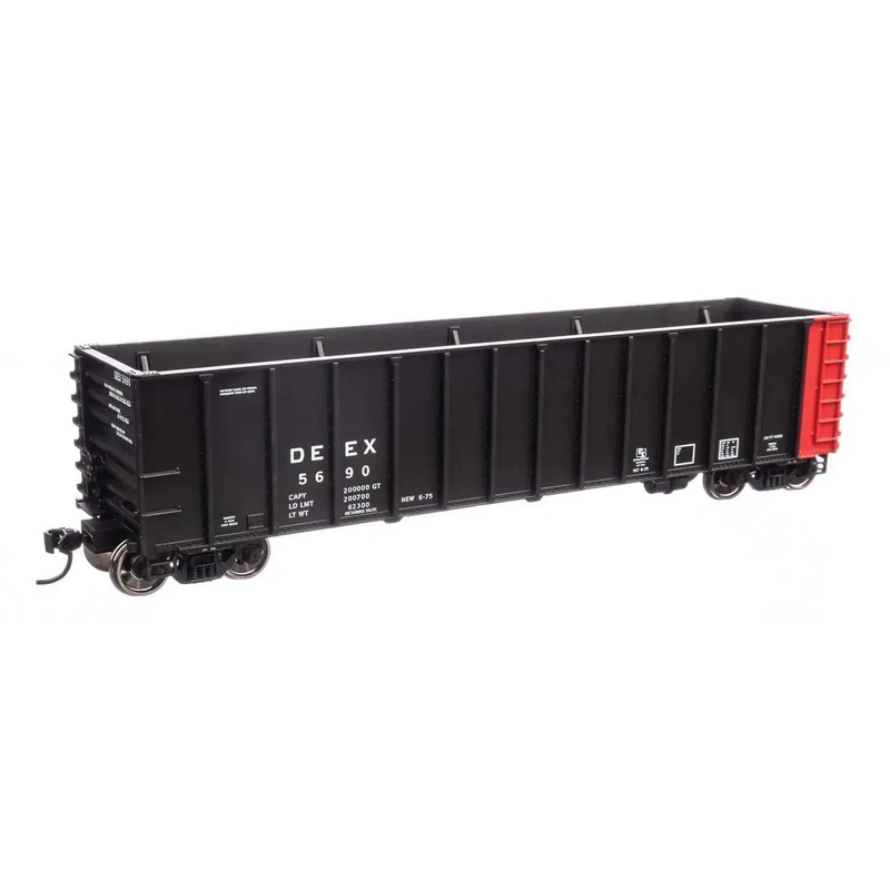 HO 50′ PS 4000 Cu Ft Coal Gondola – Ready to Run- Detroit Edison (DEEX) #5690