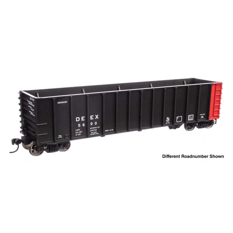 HO 50′ PS 4000 Cu Ft Coal Gondola – Ready to Run- Detroit Edison (DEEX) #5780