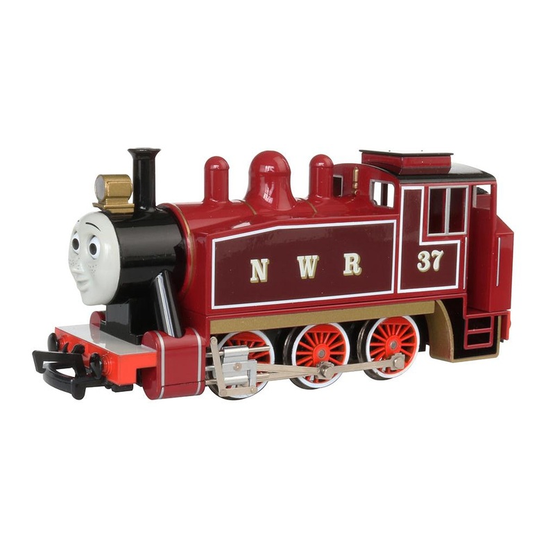 HO Thomas and Friends Locomotive with Moving Eyes- North Western Railway #37 “Rosie”
