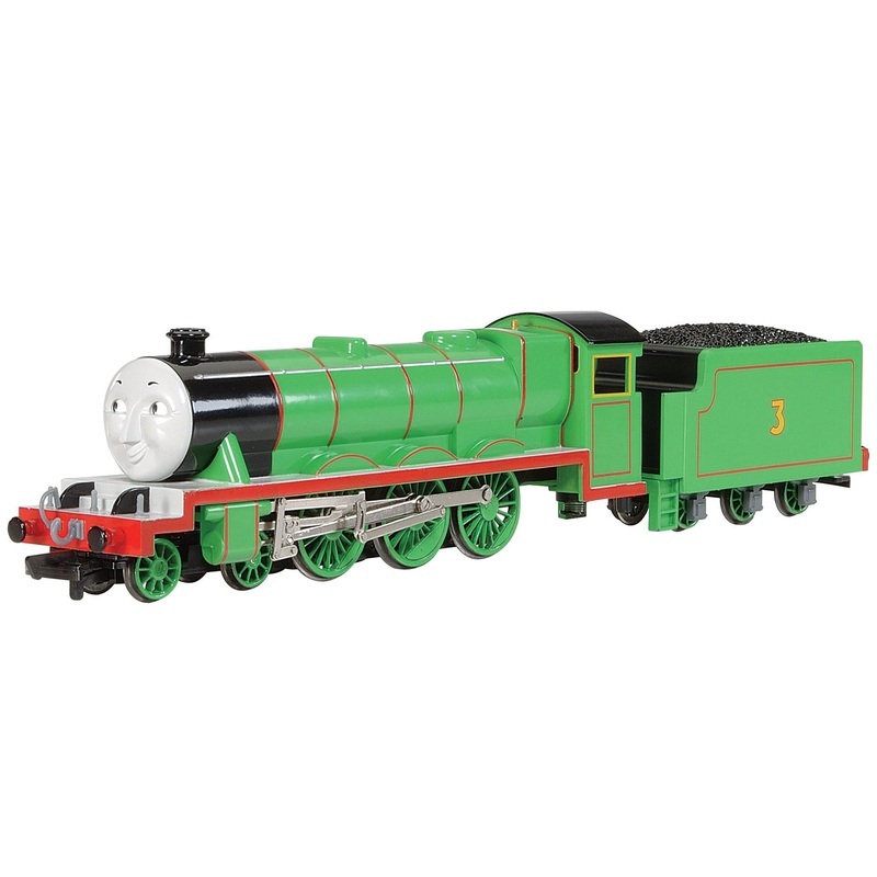 HO Thomas & Friends Locomotives with Moving Eyes- Henry the Green Engine #3