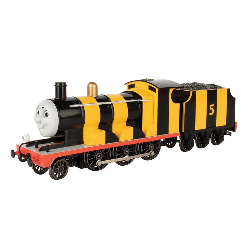 HO Thomas & Friends – Standard DC- James #5 (Busy Bee Scheme; Yellow Black)