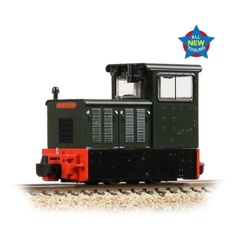 OO9 Baguley-Drewry 70hp Diesel Green