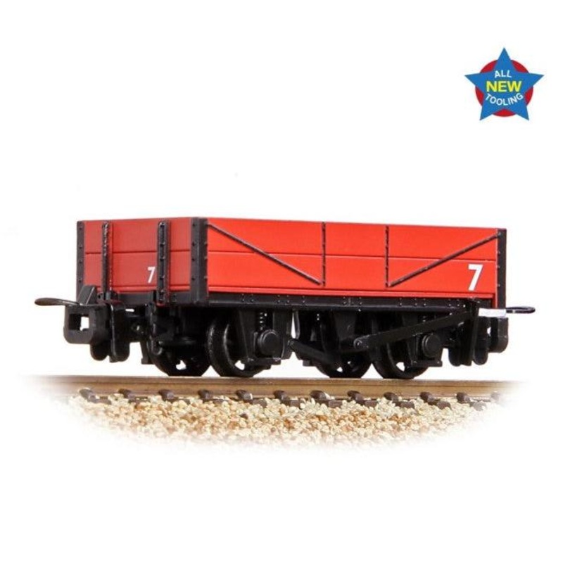 OO9 RNAD Rebuilt Open Wagon Welsh Highland Railway Red