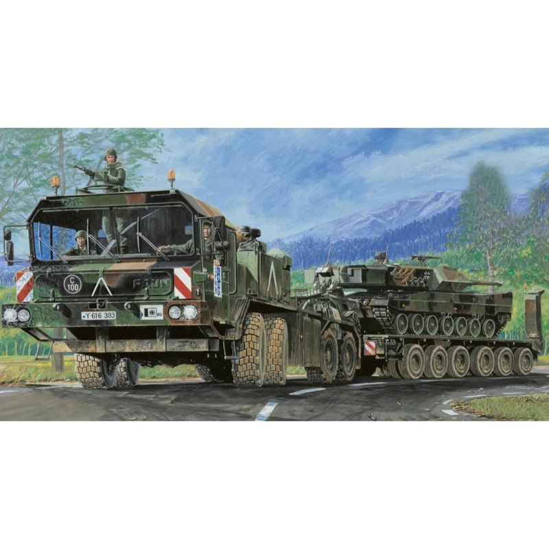 1/35 German Faun Elephant Slt-56 Panzer Transport