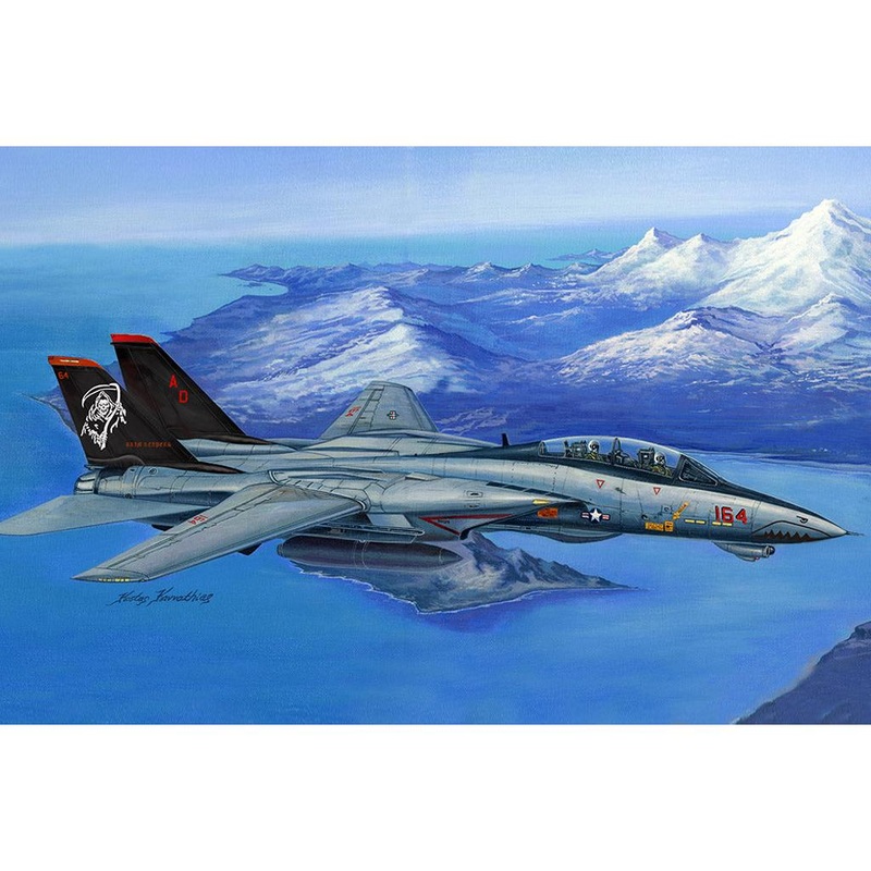 1/48 F-14D Super Tomcat Plastic Model Kit