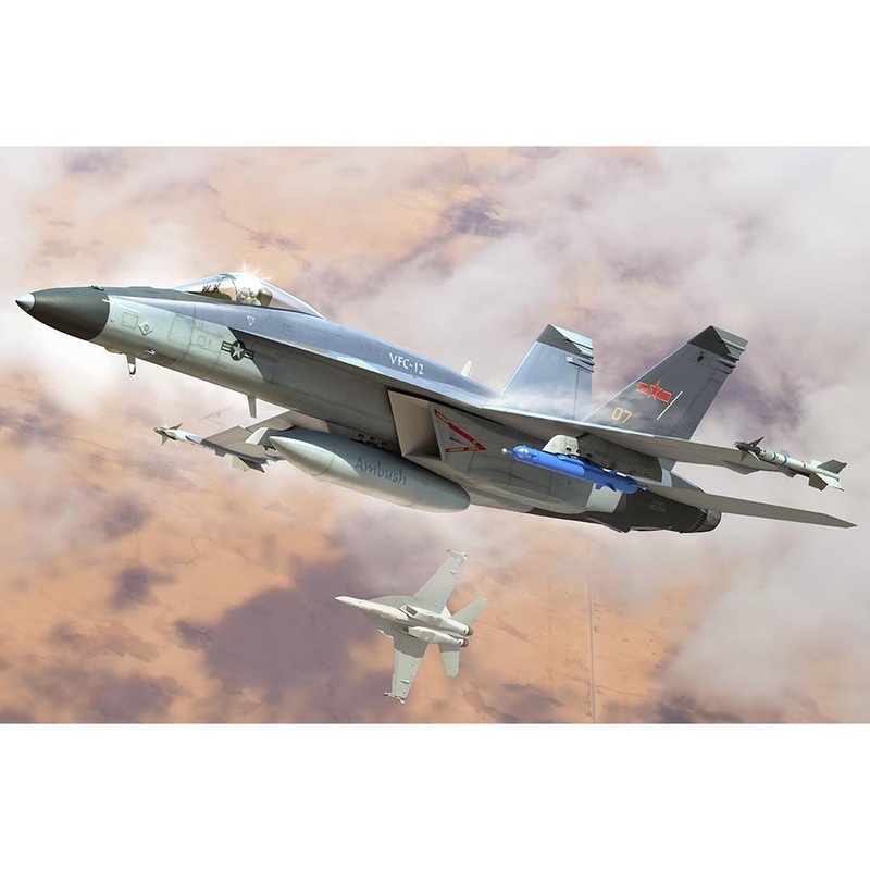 1/48 F/A-18E Super Hornet VFC-12 Plastic Model Kit