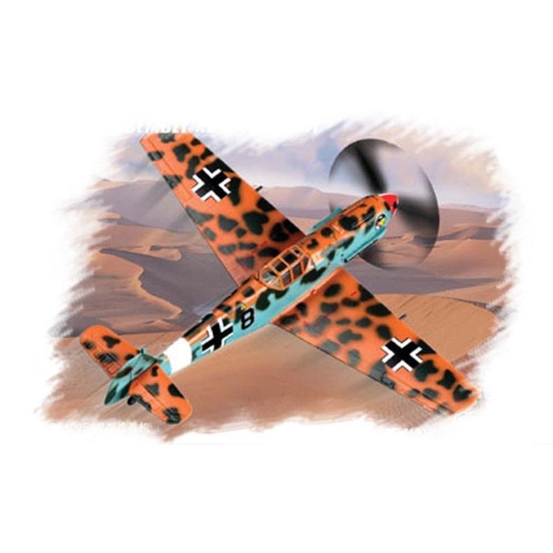 1/72 BF109E-4/7 Plastic Model Kit