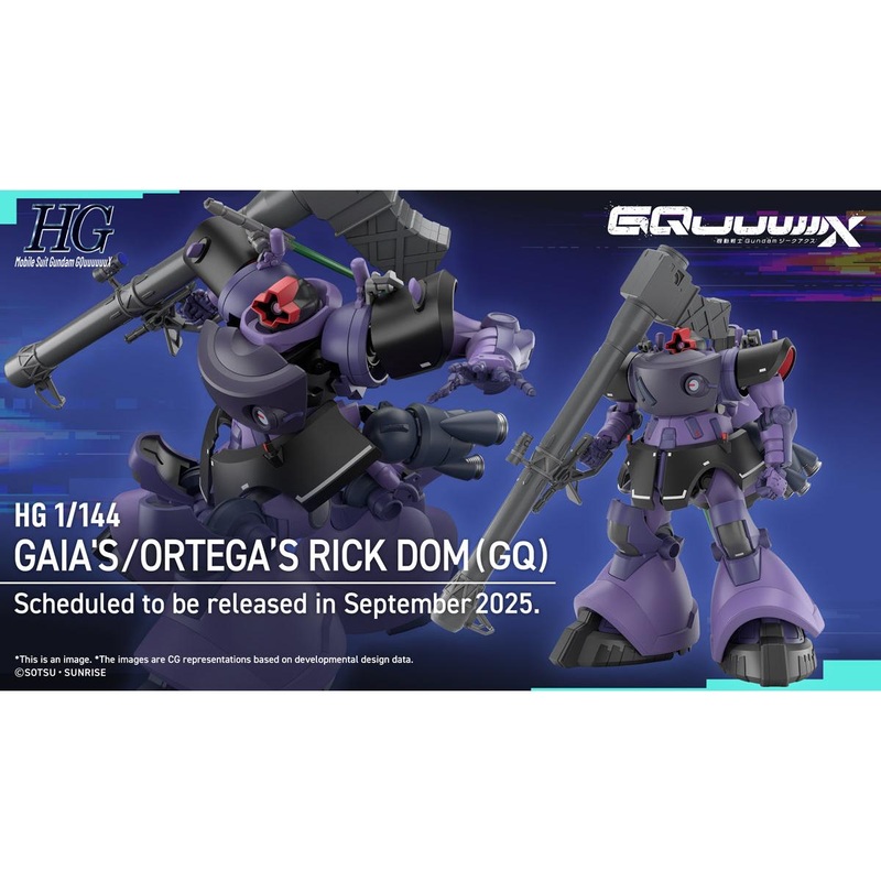 HG 1/144  GAIA’S/ORTEGAS RICK DOM(GQ)