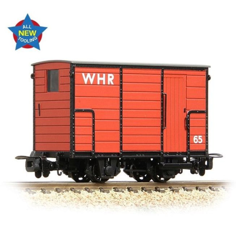 OO9 RNAD Enclosed-End Brake Van WHR Red