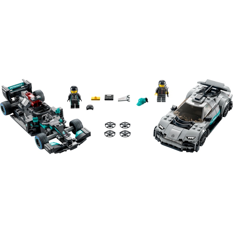 Speed Champions MercedesAMG F1 W12 E Performance and MercedesAMG Project One 76909