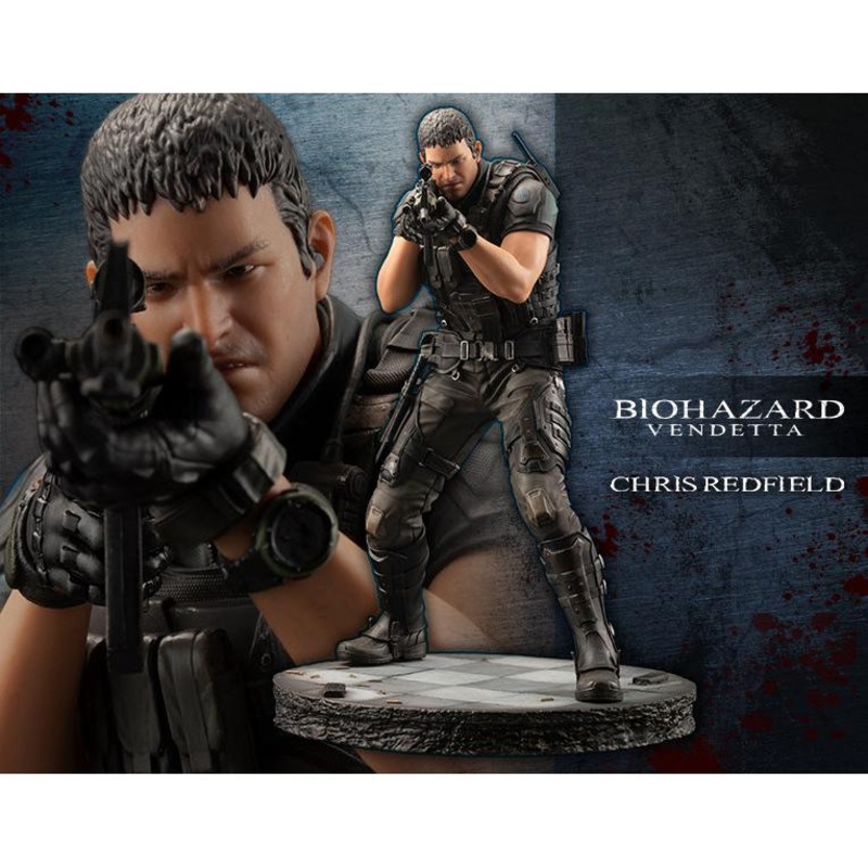 1/6 RESIDENT EVIL: VENDETTA CHRIS REDFIELD RENEWAL PACKAGE ARTFX STATUE