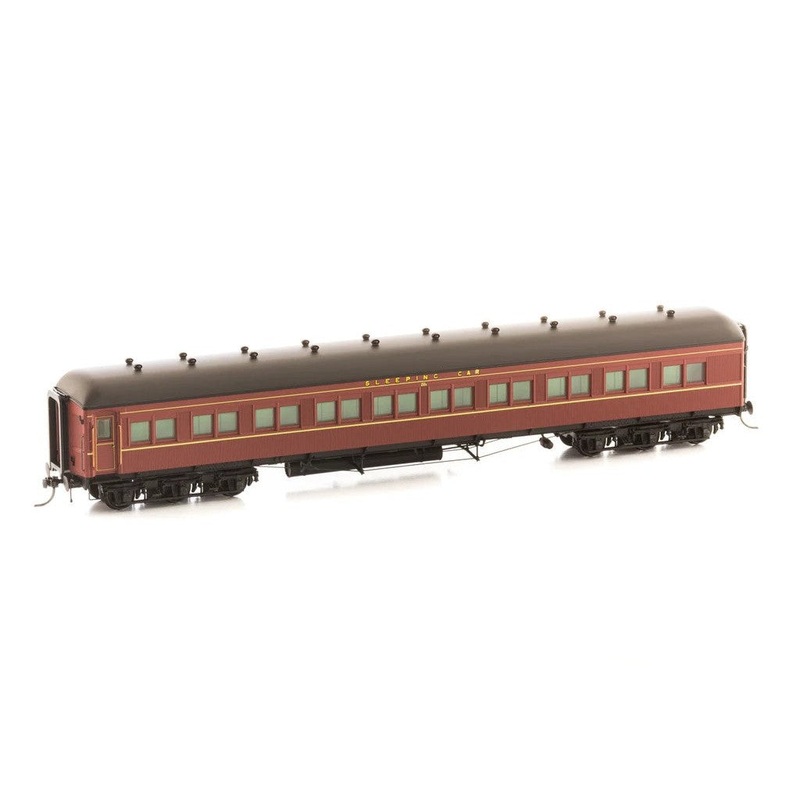 HO NSWGR 12 Wheel Passenger Car Series MAL 2019 Sleeping Car Indian – Red