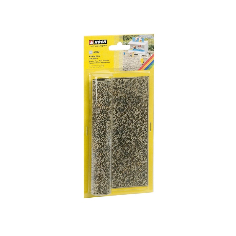 HO Structured Place “Village Square” 21×15.5cm