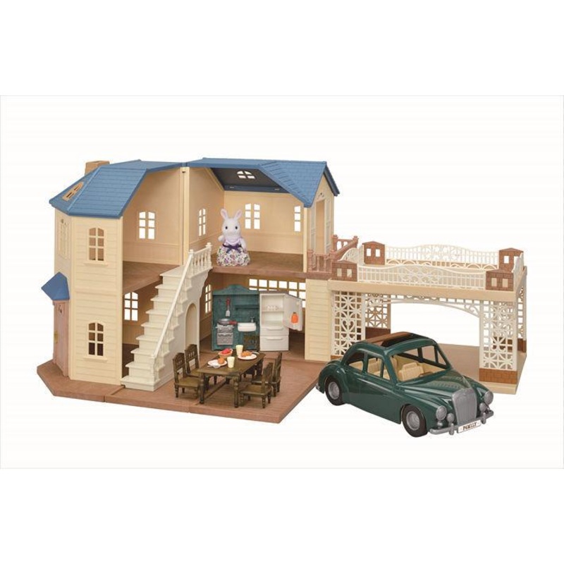 Large House with Carport Gift Set