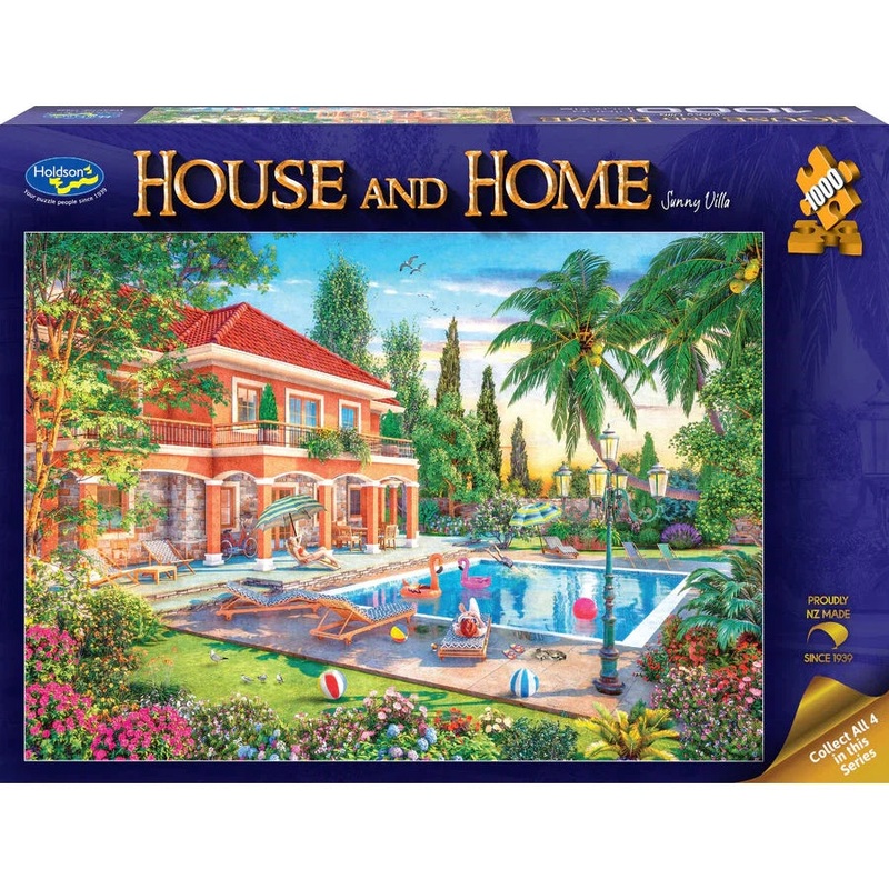 1000pc House and Home: Sunny Villa