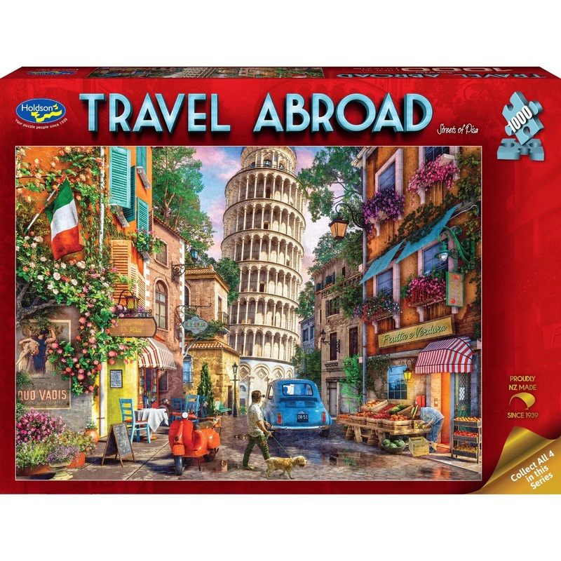 1000pc Travel Abroad: Streets of Pisa