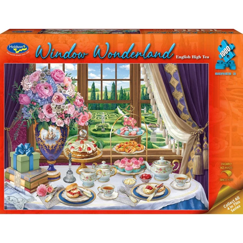 1000pc Window Wonderland 3: English High Tea