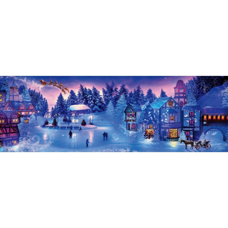 1000pc Classic Christmas Collection – Christmas Dream Panorama Puzzle