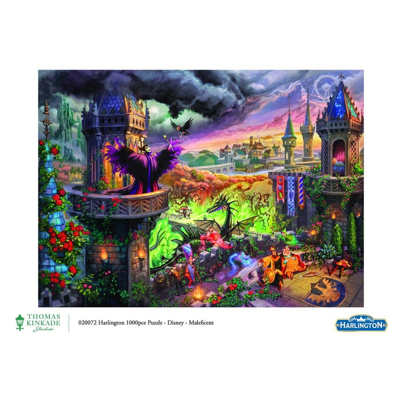 1000pc Thomas Kinkade: Disney – Maleficent Puzzle