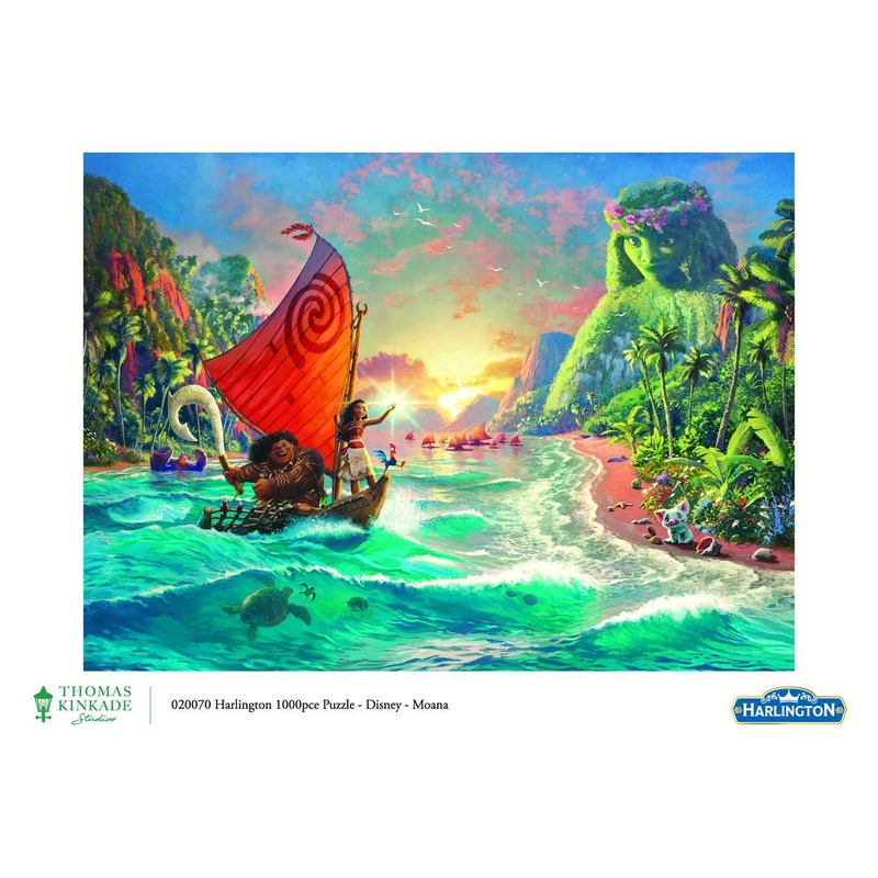 1000pc Thomas Kinkade: Disney – Moana Puzzle