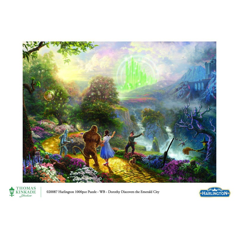 1000pc Thomas Kinkade: WB – Dorothy Discovers the Emerald City Puzzle