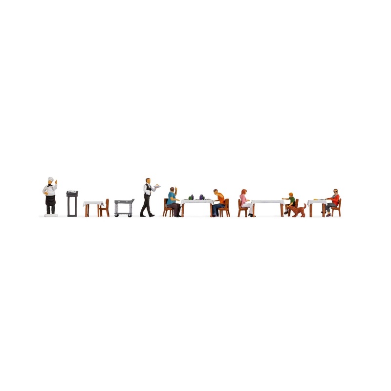 HO Themed Figures Set “Restaurant”