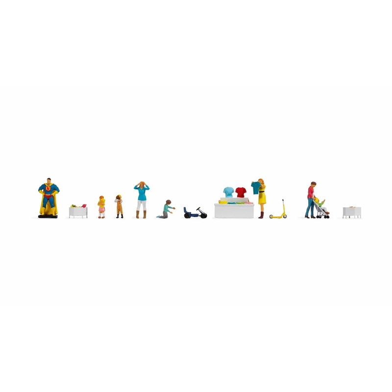 HO Themed Figures Set “Toy Shop”