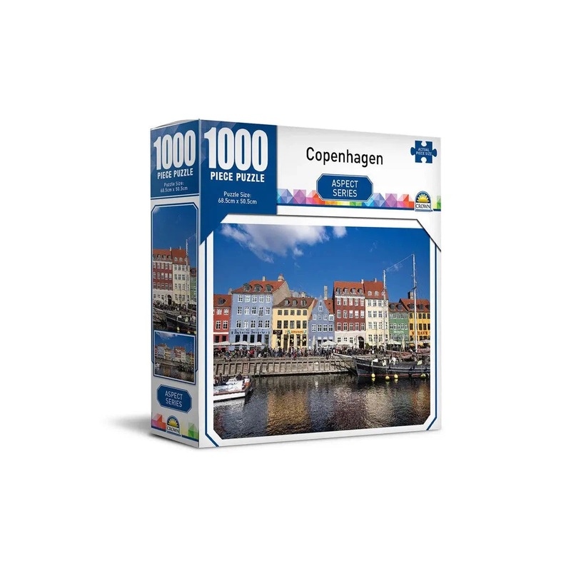 1000pc Aspect Series 1 – Copenhagen Denmark Puzzle
