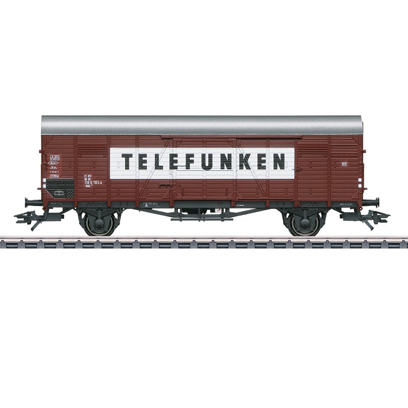 HO Type Gbkl Boxcar Telefunken