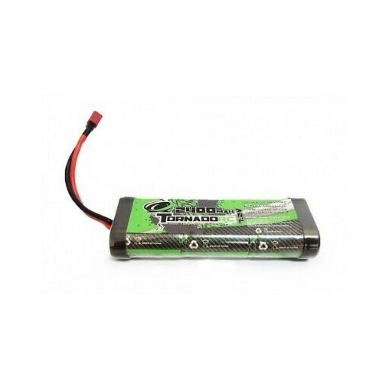 Tornado RC 2400Mah 7.2V NIMH Stickpack Deans