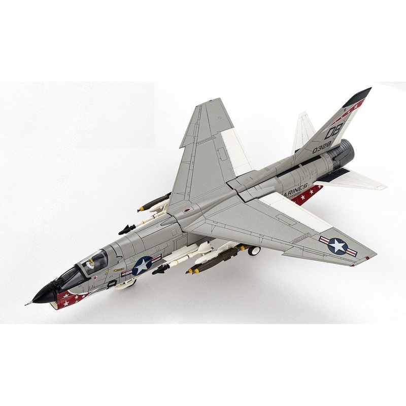 1/72 F8E Crusader U.S. Marine Corps VMF AW235 Death Angels DB8 1966