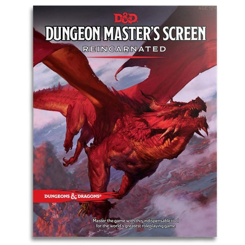 D&D Dungeon Masters Screen  Reincarnated