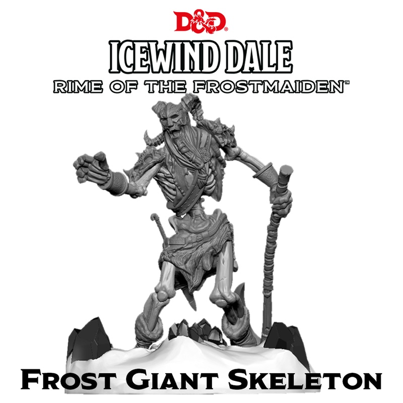 D&D Icewind Dale: Rime of the Frostmaiden  Frost Giant Skeleton
