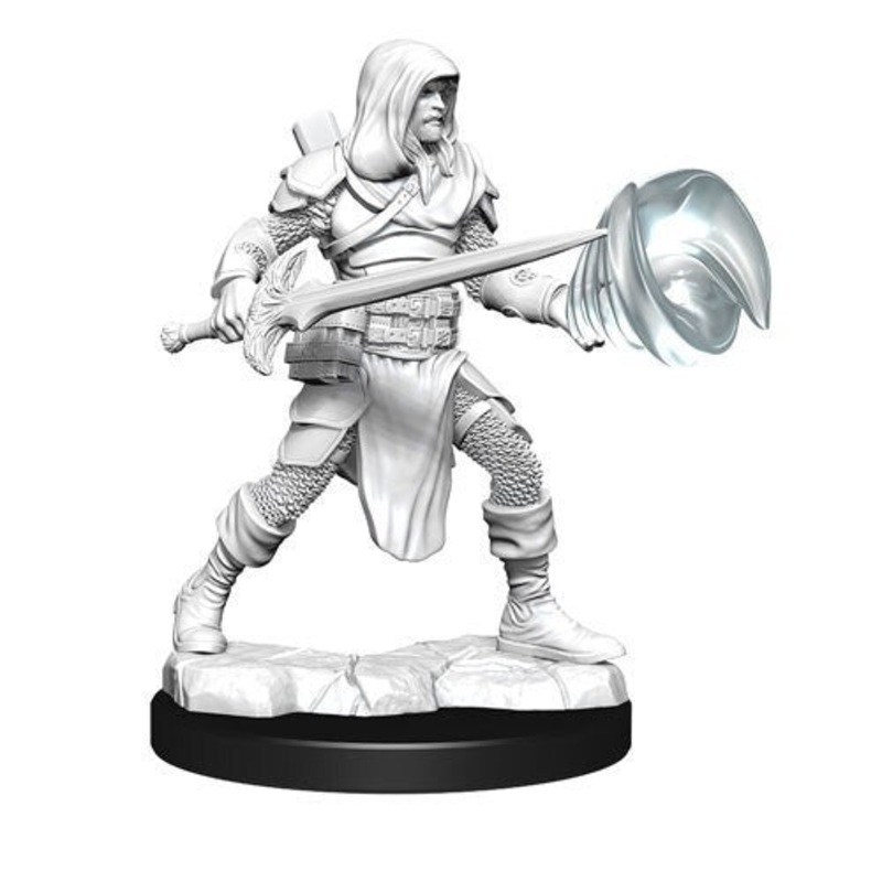 D&D Nolzurs Marvelous Unpainted Miniatures: Male Multiclass Fighter + Wizard