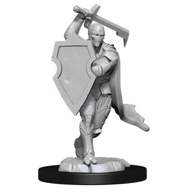 D&D Nolzurs Marvelous Unpainted Miniatures: Warforged Male Fighter