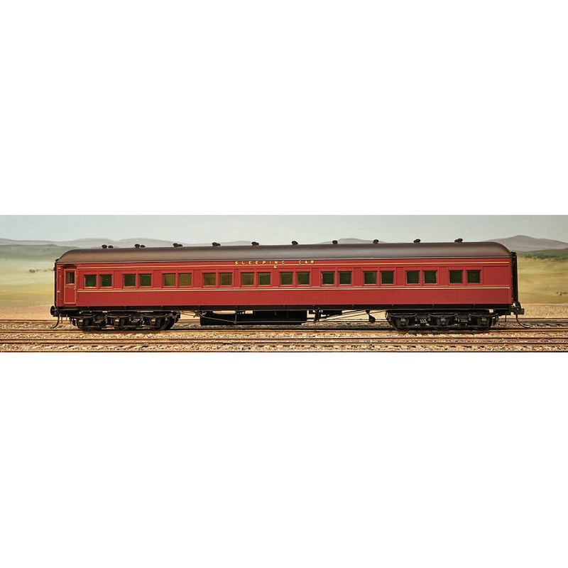 HO MAL 2019 12-Wheeler Sleeper Car – Indian Red