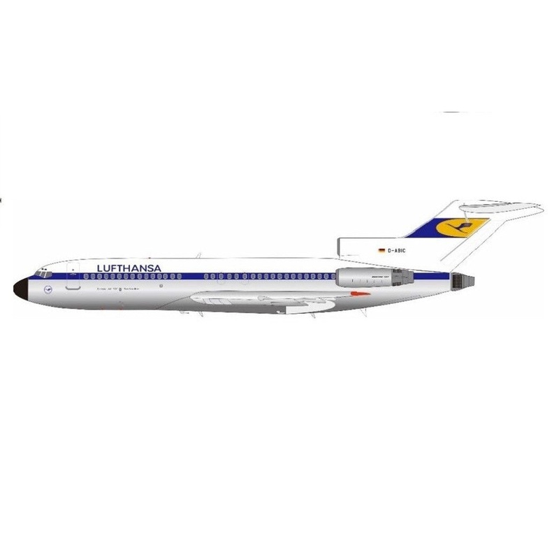 1/200 Lufthansa Boeing 727-100 D-ABIC