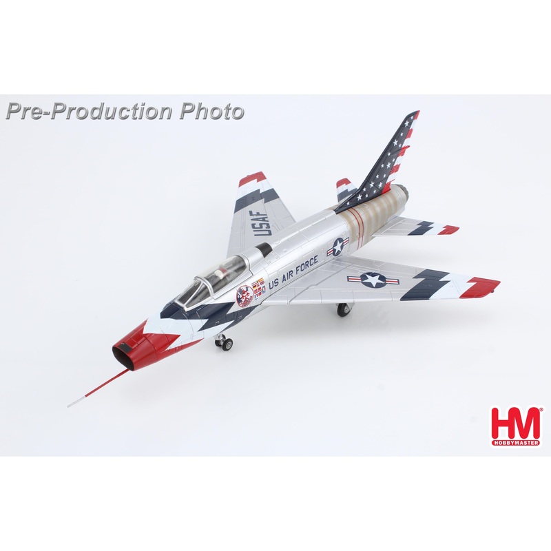 1/72 F-100 Skyblazers USAF 1960 Season (with Decals For 6 Airplanes)1/72 F-100 Skyblazers USAF 1960 Season (with Decals for 6 Airplanes)