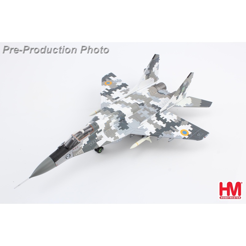 1/72 MIG-29 9-13 “Ghost of KYIV” Bort 19 Ukrainian Air Force (with Extra 2 X AGM-88 Missles)