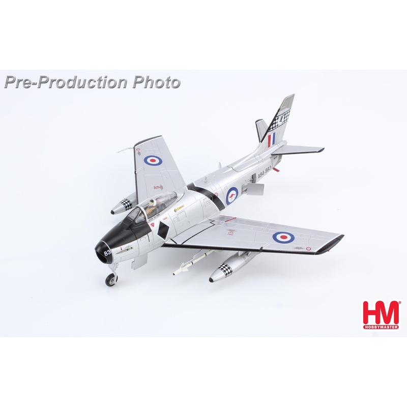CAC Sabre MK.32 A94983 75 Sqn Black Diamonds RAAF with 2x AIM9B