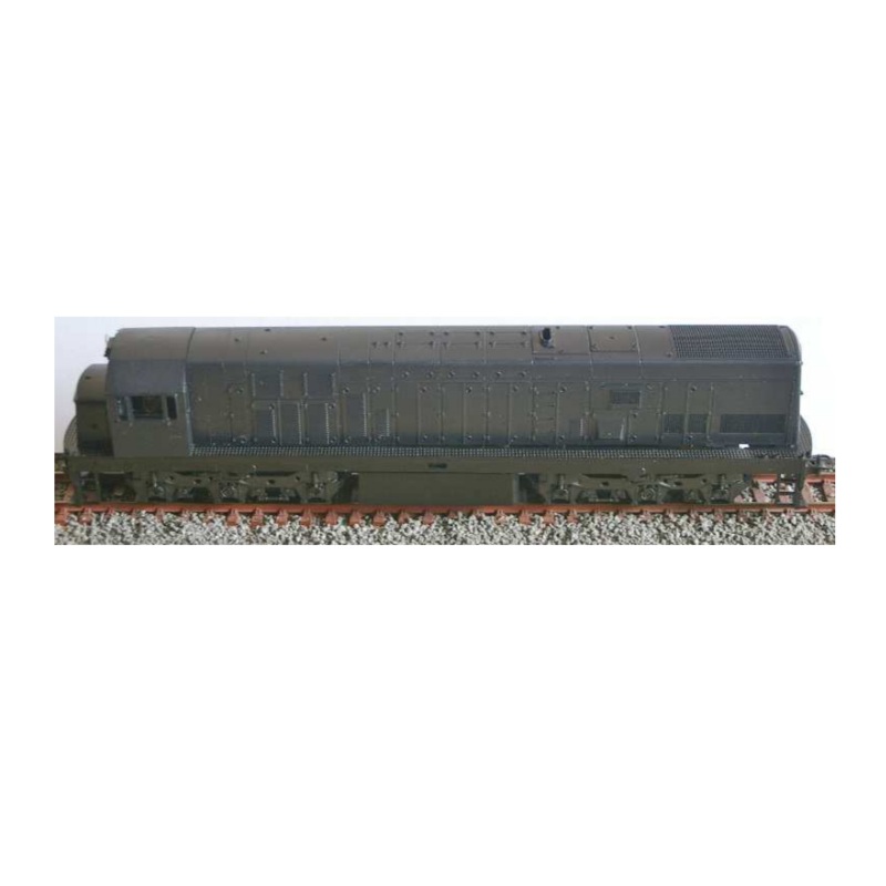 HO GE U-20-C NZR DX Undecorated Black