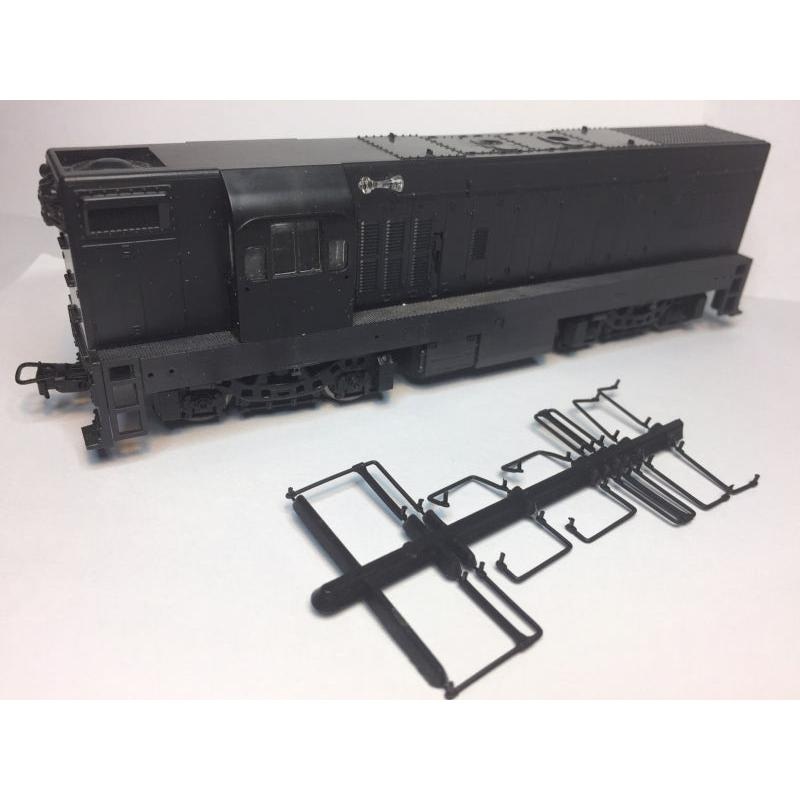 HO GM G-12 NZR DA Undecorated Black